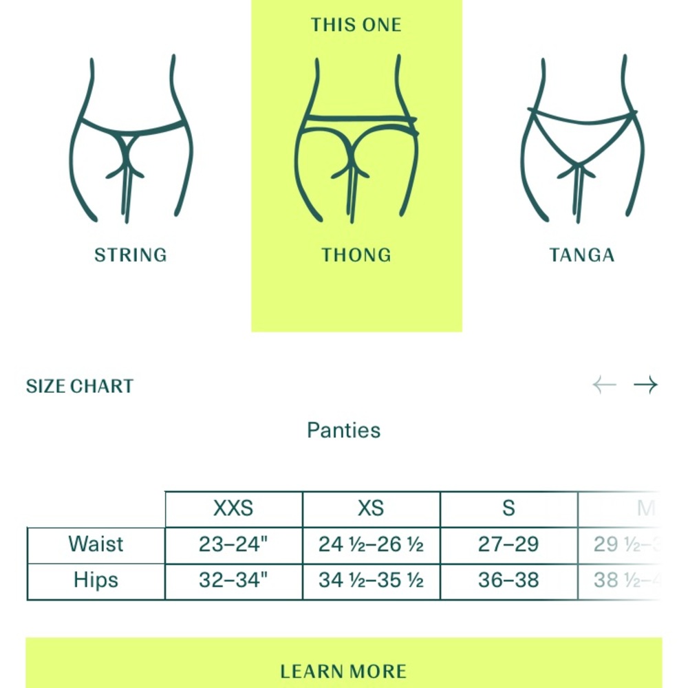 String You Along Lace Thong - Picture 2 of 3